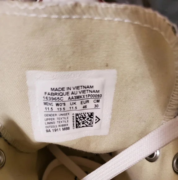 NWT Converse Sneakers - Picture 4 of 6